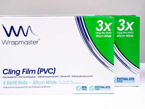 CATER WRAP - CLING FILM WRAPMASTER REFILLS - PACK OF 3