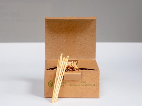 COCKTAIL STICKS WOOD X1000