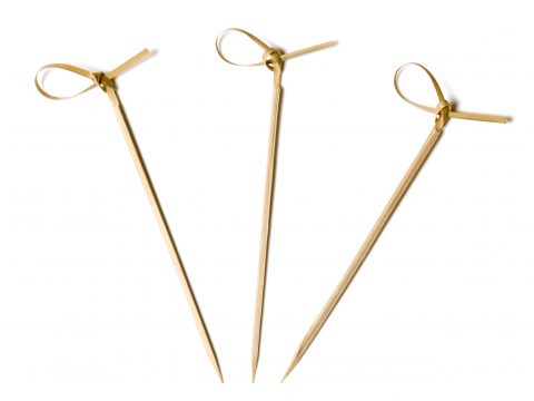 KNOTTED LOOPED SKEWERS 90mm x 1000