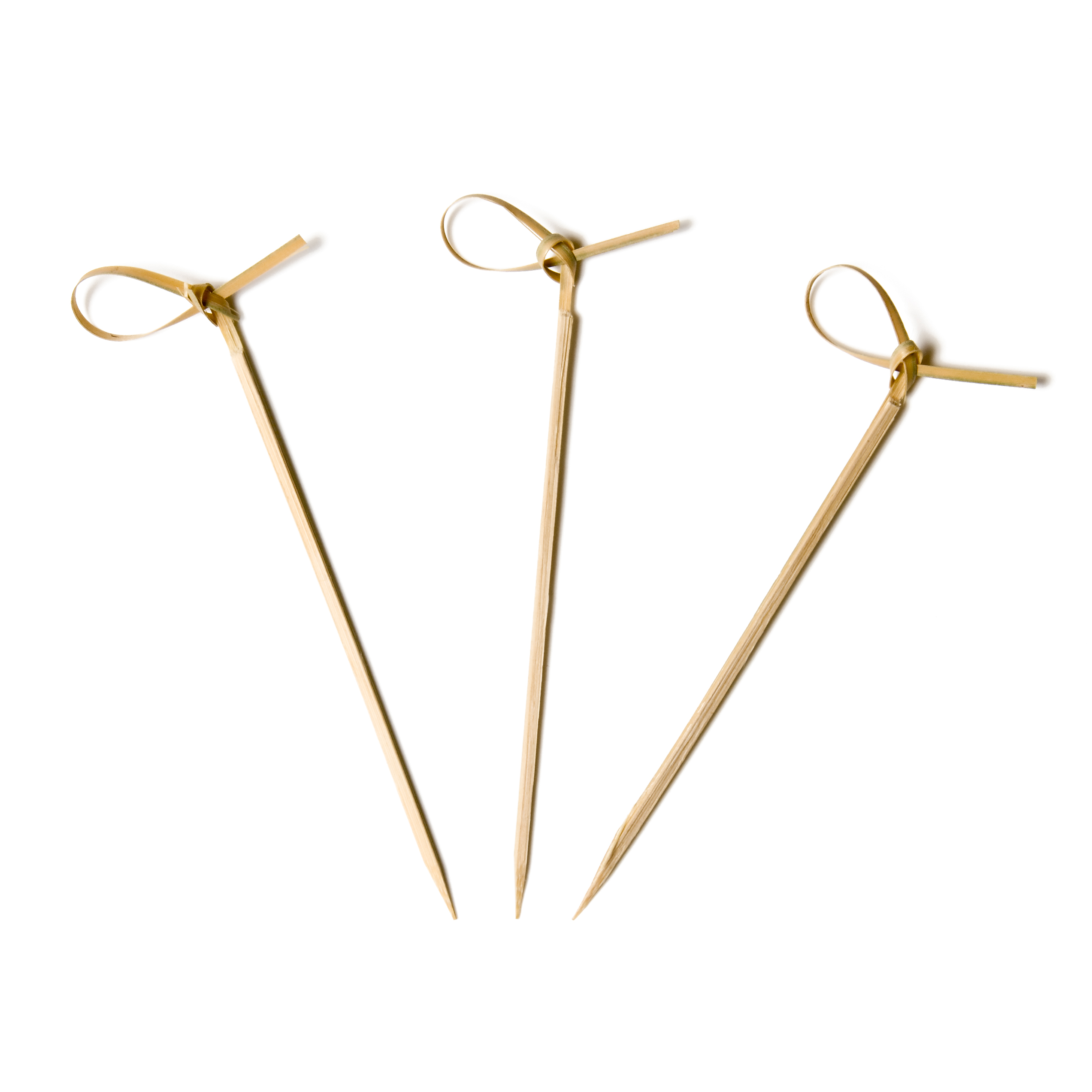 KNOTTED LOOPED SKEWERS 90mm x 1000 1 KNOTTED LOOPED SKEWERS 90mm x 1000