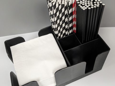 NAPKINS AND STRAWS