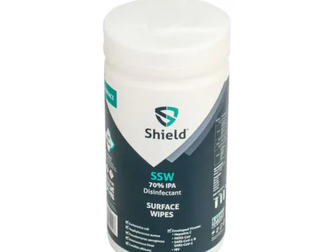 SHIELD 70% IPA DISINFECTANT SURFACE WIPES