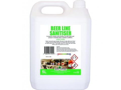 Beer lined Sanitiser