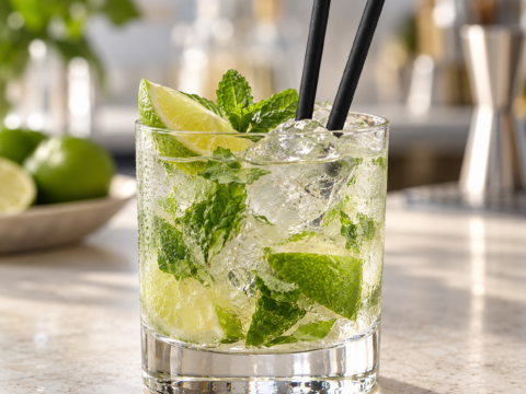 Black Paper Straws - Cocktail straw