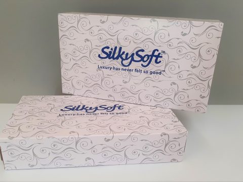 FACIAL TISSUES - FLAT BOXES | PACK OF 24 X 100 TISSUES | DISPOS