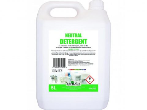 WASHING UP LIQUID 10% (NEUTRAL DETERGENT) 5LTR