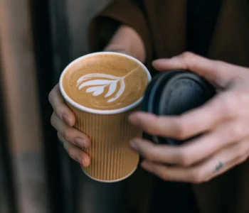 kraft ripple walled cups