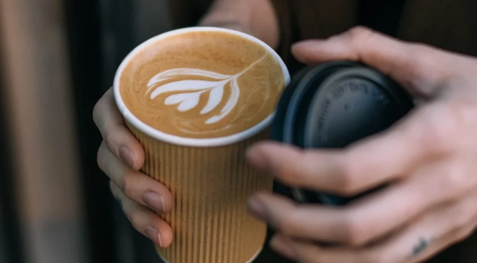 kraft ripple walled cups
