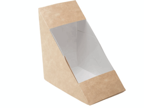 Kraft deep fill sandwich wedge