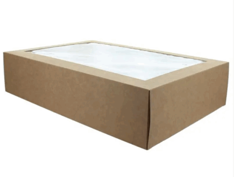 Platter boxes with inserts