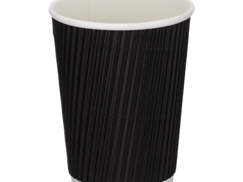 Black Ripple Cups